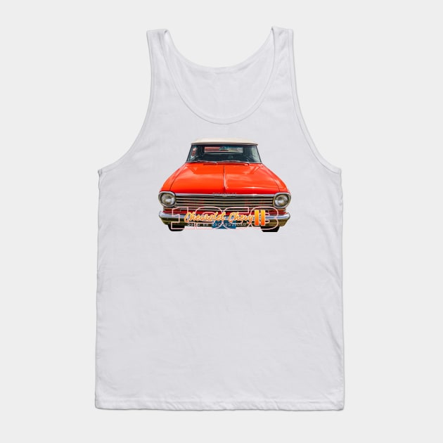 1963 Chevrolet Chevy II Nova SS Convertible Tank Top by Gestalt Imagery